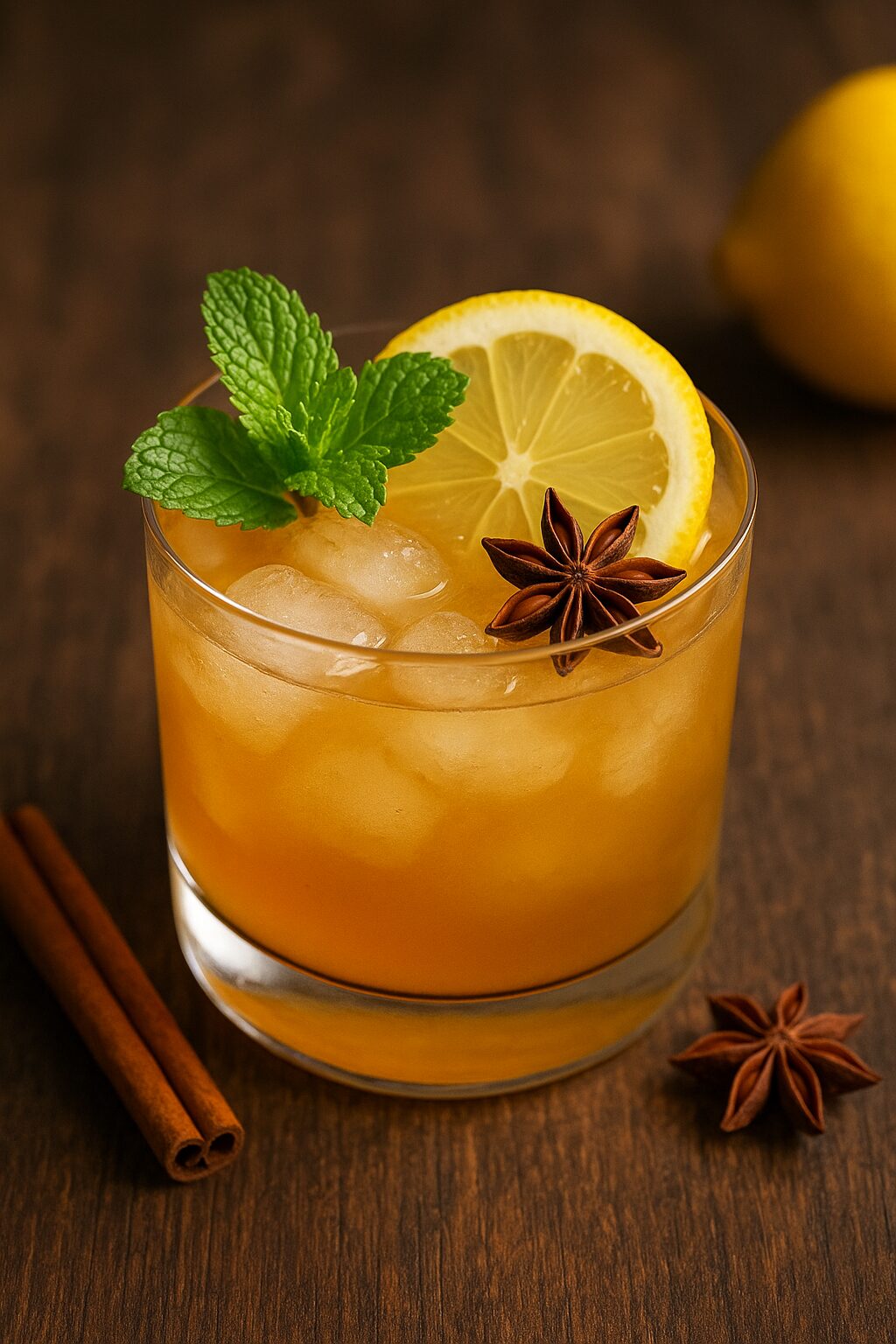 Maple Bourbon Smash